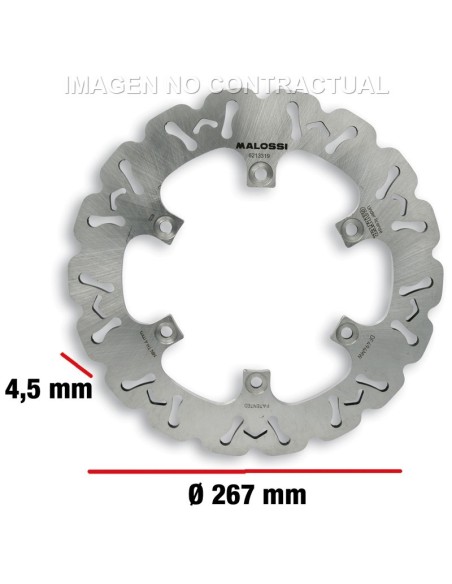 Disco Freno Malossi Whoop Disc Yamaha T-Max 500