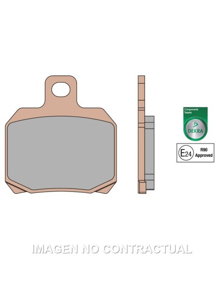 Pastilla Freno Malossi Brake Pads MHR SYNT Derbi 50