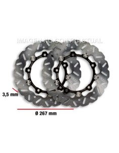 Juego discos de freno WHOPP Yamaha T-Max 500