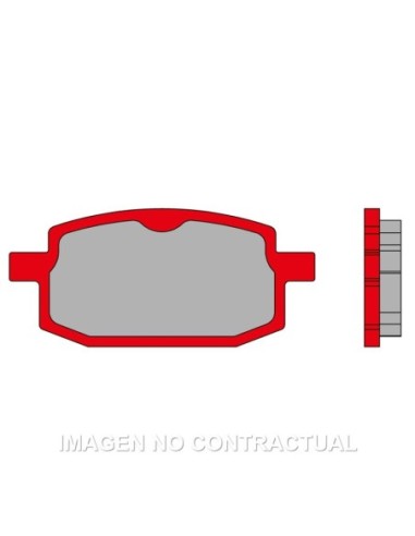 Pastilla Freno Malossi Brake Pads MHR Italjet Bazooka