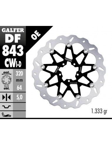 DISCO IZQUIERDO FLOTANTE NUCLE