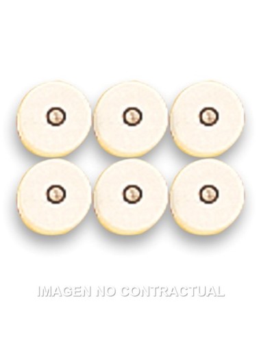 Kit 6 Rodillos Nilon 2,13 GRS Variador Malossi