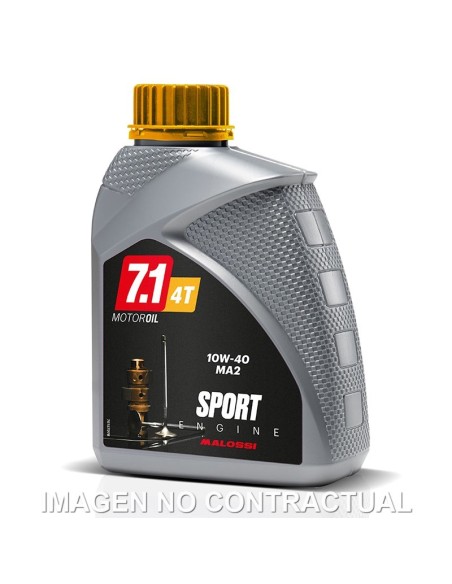 ACEITE MALOSSI 7.1 4T OIL SPORT ENGINE SAE10W40 1L