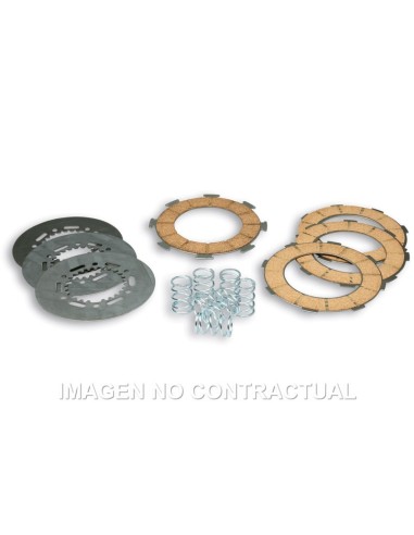 Juego discos embrague y muelles para motores DERBI D50B