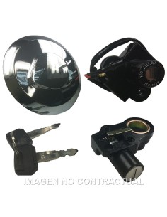 KIT LLAVES CONTACTO, SILLÍN Y DEPÓSITO HONDA CBF 250