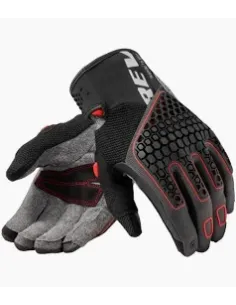 GUANTE  MANGROVE 2 GRIS-ROJO