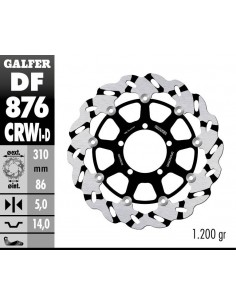 DISCO DERECHO FLOTANTE RANURAD