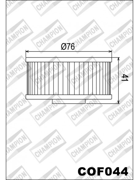 FILTRO DE ACEITE CHAMPION COF044