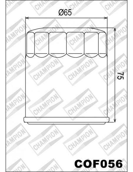 FILTRO DE ACEITE CHAMPION COF056