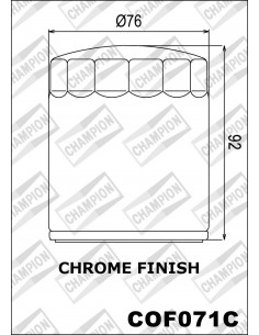 FILTRO DE ACEITE CHAMPION COF071C