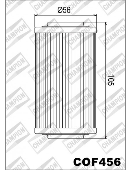 FILTRO DE ACEITE CHAMPION COF456