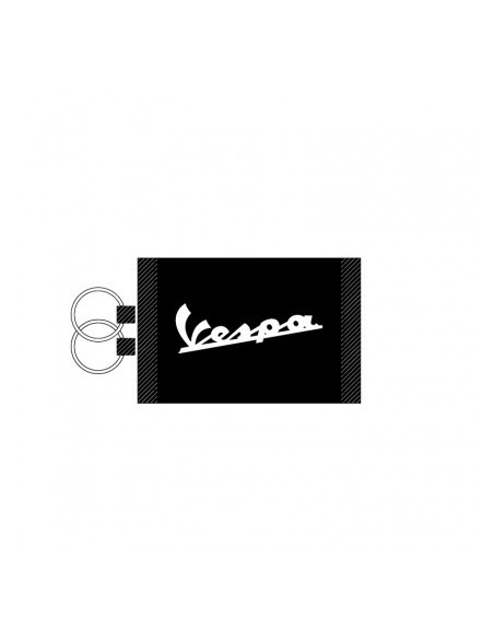 LLAVERO VESPA NEGRO