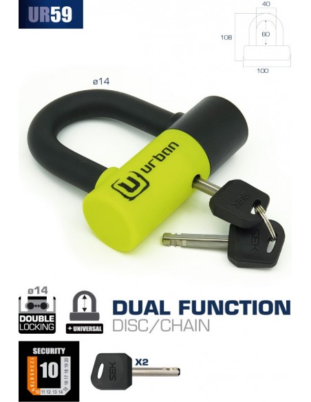 ANTIRROBO MINI U Ø14