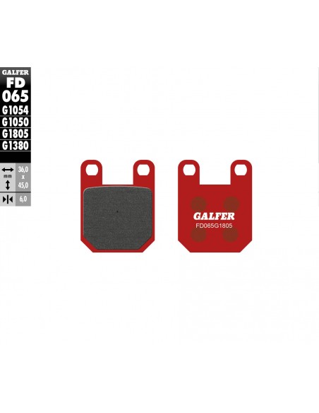 PASTILLA DE FRENO OFF ROAD