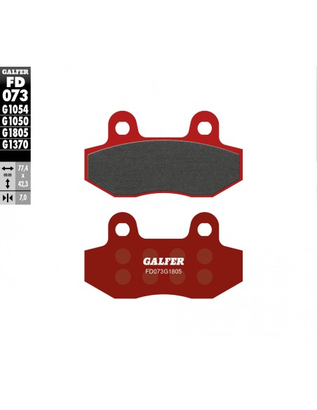 PASTILLA DE FRENO OFF ROAD