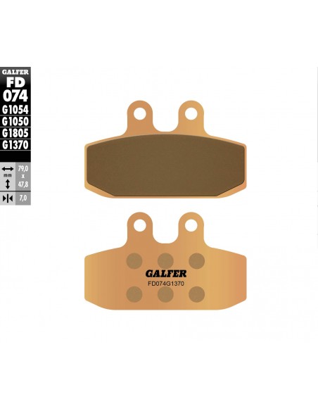 PASTILLA DE FRENO SINTERIZADA SPORT-STREET