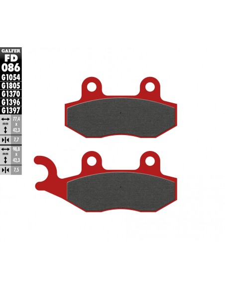 PASTILLA DE FRENO OFF ROAD