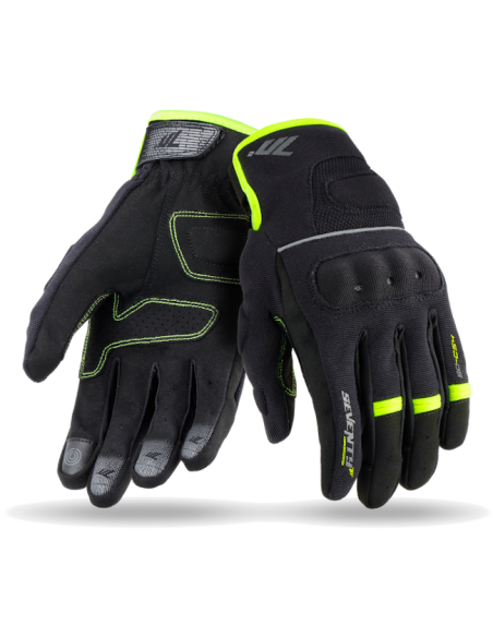 GUANTE SD-C54 URBAN NEGRO AMARILLO