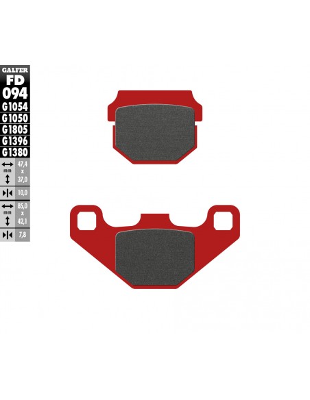 PASTILLA DE FRENO OFF ROAD