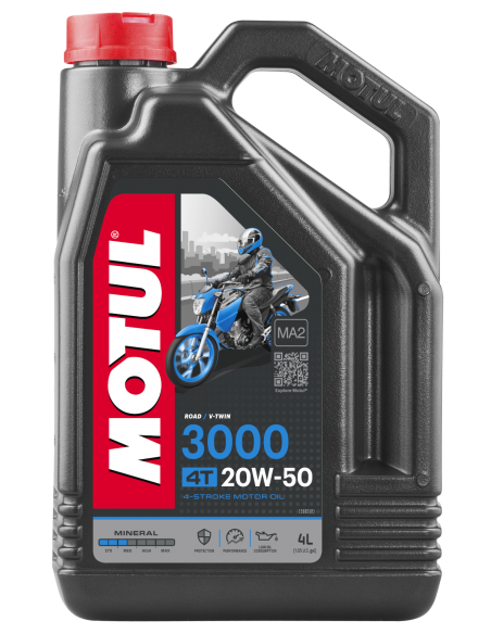 MOTUL 3000 20W50 4T 4L