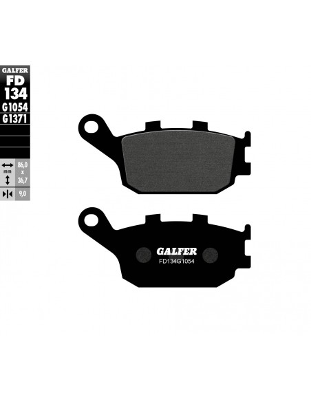 PASTILLA DE FRENO SEMI METALICA