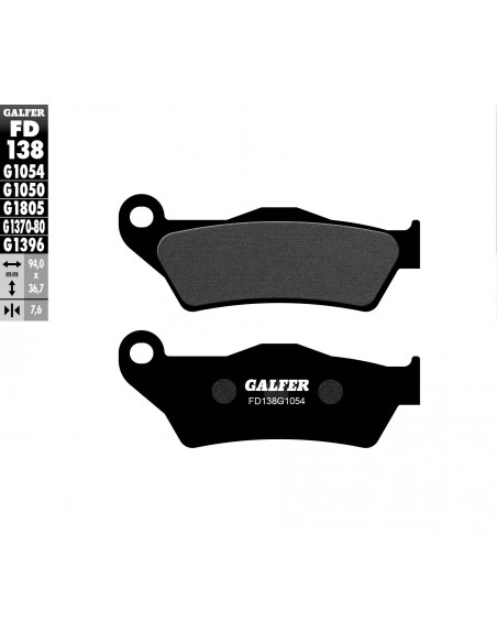 PASTILLA DE FRENO SEMI METALICA