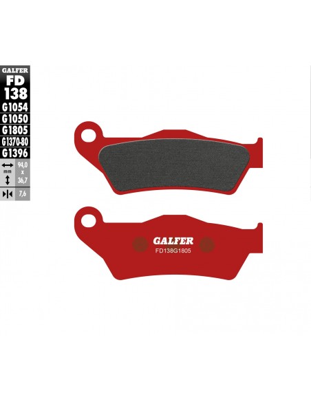 PASTILLA DE FRENO OFF ROAD