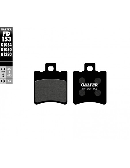 PASTILLA DE FRENO SEMI METALICA