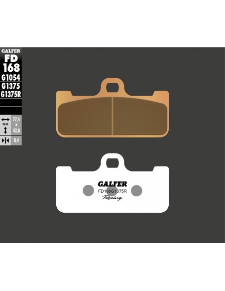 PASTILLA DE FRENO SINTERIZADA SPORT-GP-STREET