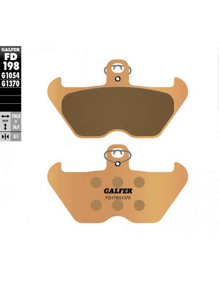 PASTILLA DE FRENO SINTERIZADA SPORT-STREET