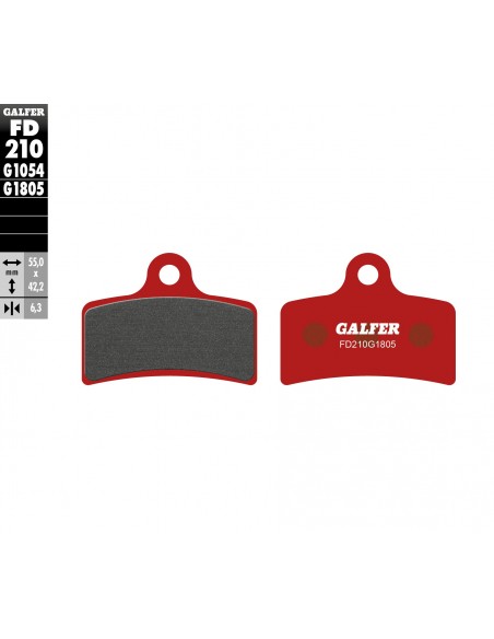 PASTILLA DE FRENO OFF ROAD