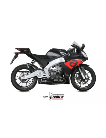 Escape Mivv APRILIA 125 RS 125 (4 stroke) 2017 -, referencia: A.011.LDRB