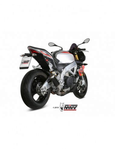 Escape Mivv APRILIA 1100 TUONO V4 1100 2018 - 2020, referencia: A.012.SM3X