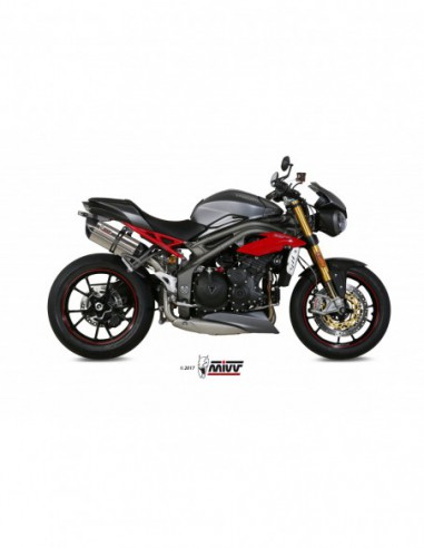 Escape Mivv TRIUMPH 1050 SPEED TRIPLE 2016 - 2017, referencia: AT.016.L7