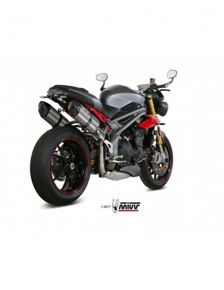 Escape Mivv TRIUMPH 1050 SPEED TRIPLE 2016 - 2017, referencia: AT.016.L7