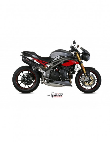 Escape Mivv TRIUMPH 1050 SPEED TRIPLE 2016 - 2017, referencia: AT.016.L9