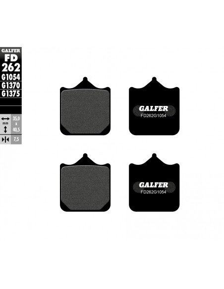 PASTILLA DE FRENO SEMI METALICA PASTILLA DE FRENO SEMI METALICA