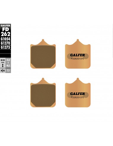 PASTILLA DE FRENO SINTERIZADA SPORT-STREET PASTILLA DE FRENO SINTERIZADA SPORT-STREET