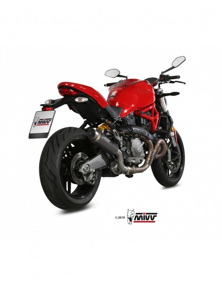 Escape Mivv DUCATI 821 MONSTER 821 2018 - 2020, referencia: D.041.LXBP