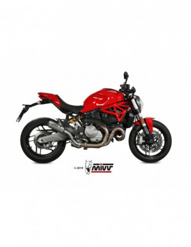 Escape Mivv DUCATI 821 MONSTER 821 2018 - 2020, referencia: D.041.SM3X