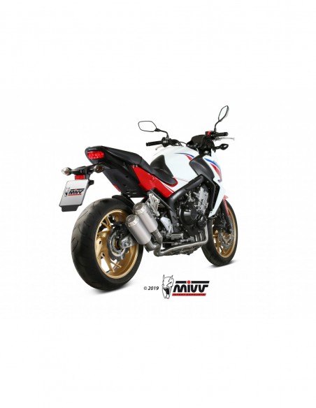 Escape Mivv HONDA 650 CB 650 F 2014 - 2018, referencia: H.073.SM3B