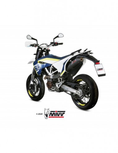Escape Mivv HUSQVARNA 700 701 ENDURO / SUPERMOTO 2017 - 2020, referencia: HU.001.L4C