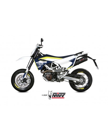 Escape Mivv HUSQVARNA 700 701 ENDURO / SUPERMOTO 2017 - 2020, referencia: HU.001.L4C