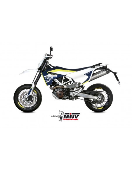 Escape Mivv HUSQVARNA 700 701 ENDURO / SUPERMOTO 2017 - 2020, referencia: HU.001.L4C