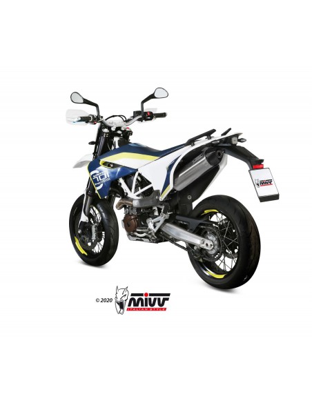 Escape Mivv HUSQVARNA 700 701 ENDURO / SUPERMOTO 2017 - 2020, referencia: HU.001.L4C