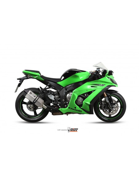 Escape Mivv KAWASAKI 1000 ZX-10 R 2011 - 2015, referencia: K.026.C1