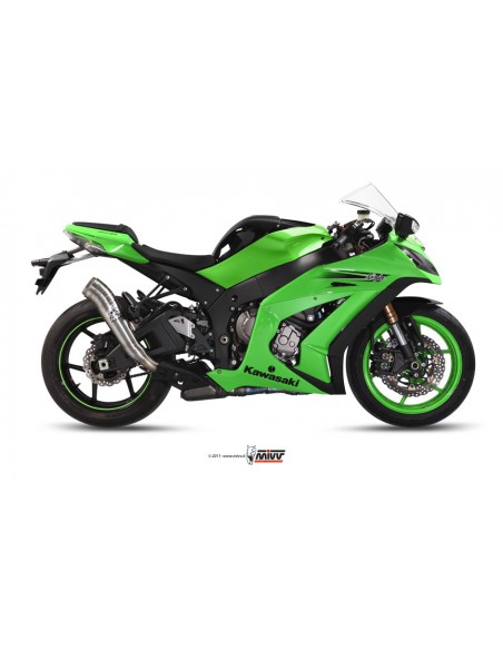 Escape Mivv KAWASAKI 1000 ZX-10 R 2011 - 2015, referencia: K.026.C1