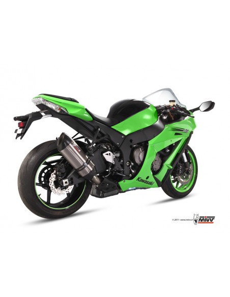 Escape Mivv KAWASAKI 1000 ZX-10 R 2011 - 2015, referencia: K.026.C1