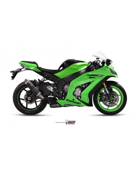 Escape Mivv KAWASAKI 1000 ZX-10 R 2011 - 2015, referencia: K.026.C1