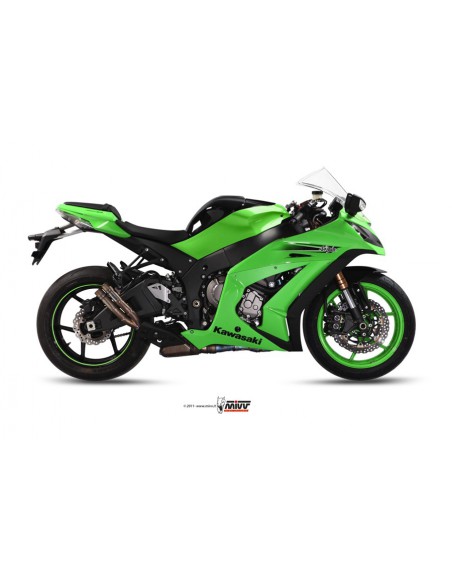 Escape Mivv KAWASAKI 1000 ZX-10 R 2011 - 2015, referencia: K.026.C1